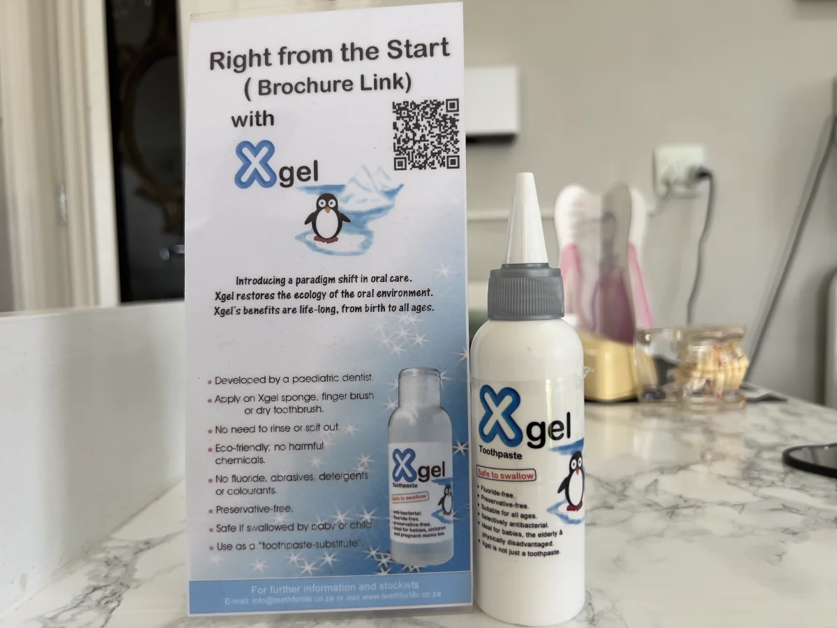 X Gel professional oral care gel endorsed by Matron Carol Misselbrook